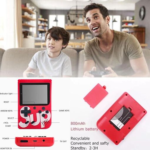 Consola Retro portátil 400 juegos