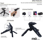 Set grabación móvil 3 en 1 (trípode + micro + luz)