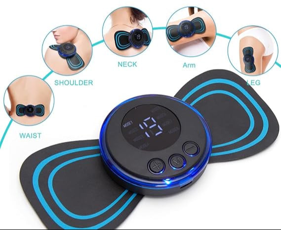 Masajeador muscular portátil + Masajeador de pies electroestimulador