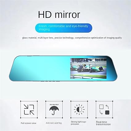 Dashcam 1080p con camara de marcha atras 1080p