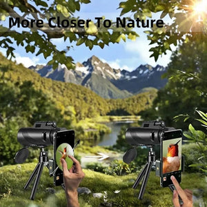 Telescopio Monocular para móvil 80x100