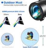 Telescopio Monocular para móvil 80x100