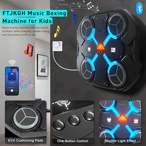 Maquina boxeo con música (4pads)
