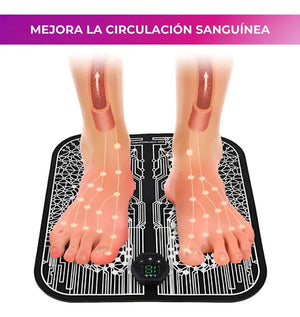 Masajeador muscular portátil + Masajeador de pies electroestimulador