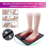 Masajeador muscular portátil + Masajeador de pies electroestimulador