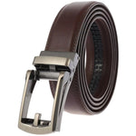 Cinturon de clic Automático Ajustable - Marrón